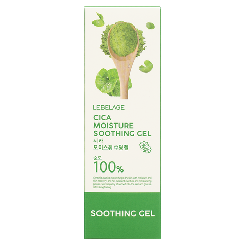 LEBELAGE Cica Moisture Purity 100% Soothing Gel, 100ml — фото 2