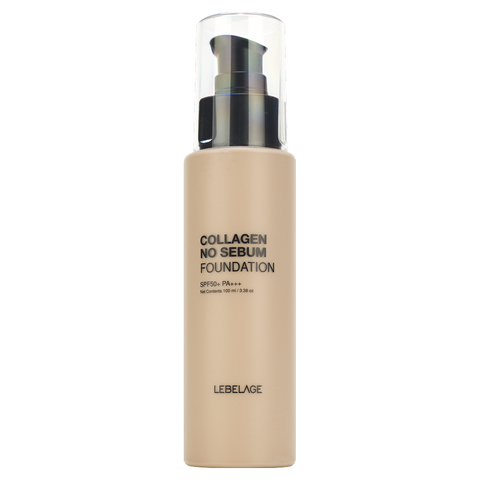 LEBELAGE Collagen No Sebum Foundation [Natural Beige No. 21], 100ml