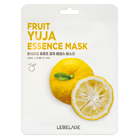 LEBELAGE Fruit Yuja Essence Mask, 25ml