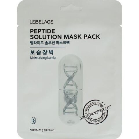 LEBELAGE Peptide Solution Mask Pack, 25g