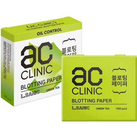 L.Sanic AC Clinic Oil Control Blotting Paper, 100pcs