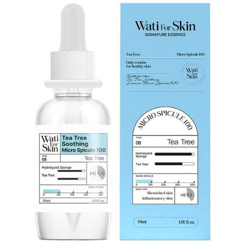 Wati For Skin Tea Tree Soothing Essence Micro Spicule 100, 30ml