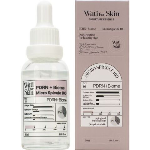 Wati For Skin PDRN+Biome Essence Micro Spicule 100, 30ml