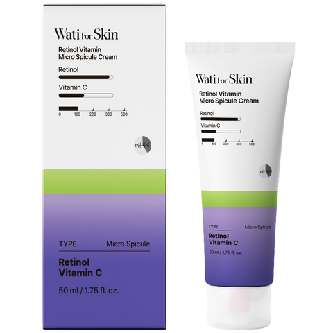Wati For Skin Retinol Vitamin Micro Spicule Cream, 50ml