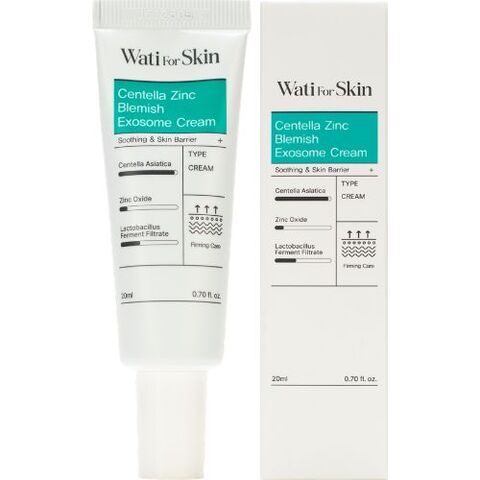 Wati For Skin Centella Zinc Blemish Exosome Cream, 20ml