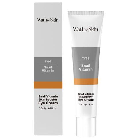 Wati For Skin Snail Vitamin Skin Booster Eye Cream, 30ml