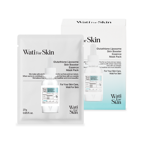 Wati For Skin Glutathione Liposome Sedum Hyaluron Skin Booster Essence Mask Pack, 27g