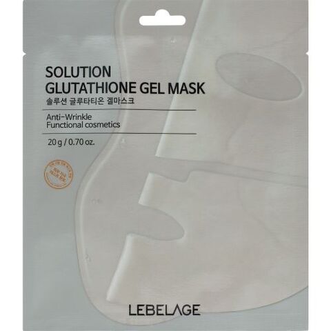 LEBELAGE Solution Glutathione Gel Mask, 20g