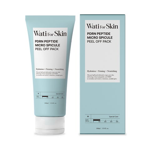 Wati For Skin PDRN Peptide Micro Spicule Peel Off Pack, 100ml