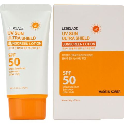 LEBELAGE UV Sun Ultra Shield Sunscreen Lotion, 50g
