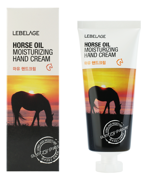 LEBELAGE HORSE OIL  MOISTURIZING HAND CREAM