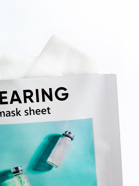 маска для лица тканевая с aha bha L.Sanic