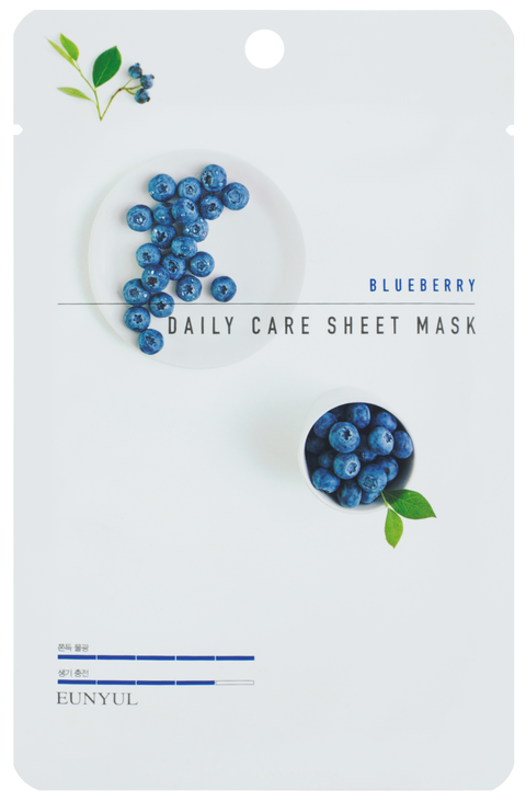 EUNYUL Blueberry Daily Care Sheet Mask