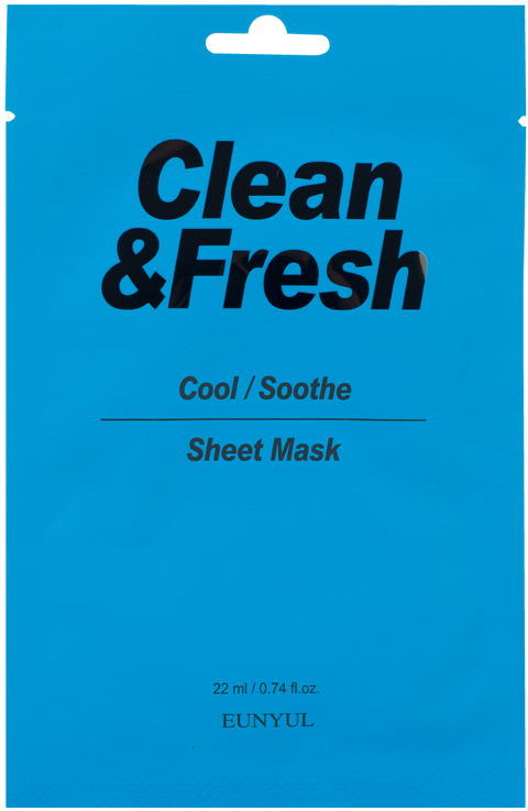 Eunyul Clean&Fresh Cool/Soothe Sheet Mask